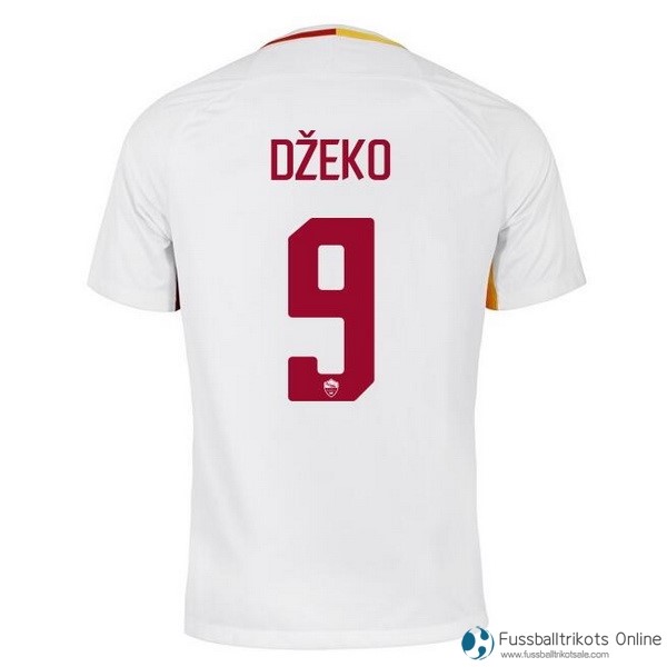 AS Roma Trikot Auswarts Dzeko 2017-18 Fussballtrikots Günstig